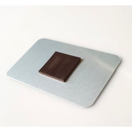 Fridge Magnet Happy Seal, Inspirational, Be The Reason Someone Smiles 8.5cm x 5.4cm Sleek Gloss Aluminium (Seal)