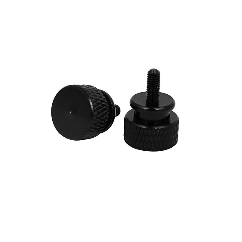 Sourcingmap Computer PC Case M3x7mm Aluminum Alloy Knurled Thumb Screws