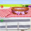 Nutabevr Pack of 8 Stainless Steel Tablecloth Clips, Adjustable Tablecloth