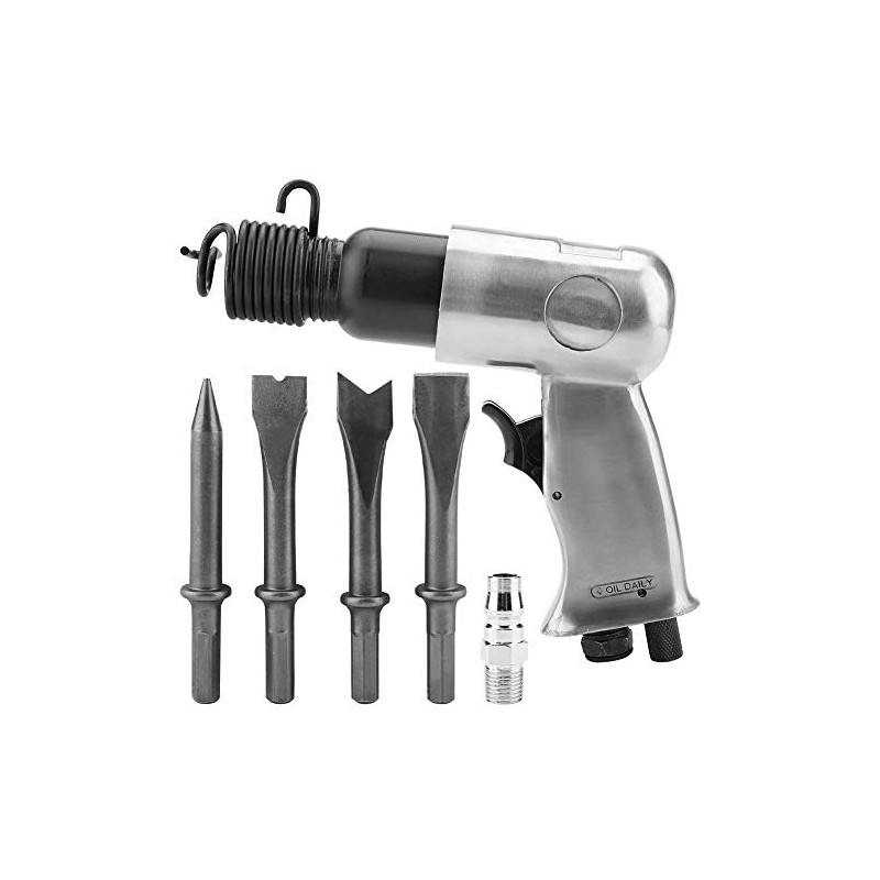 Martillo Neumático para Romper Hormigón, Kit de Martillo de Cincelado