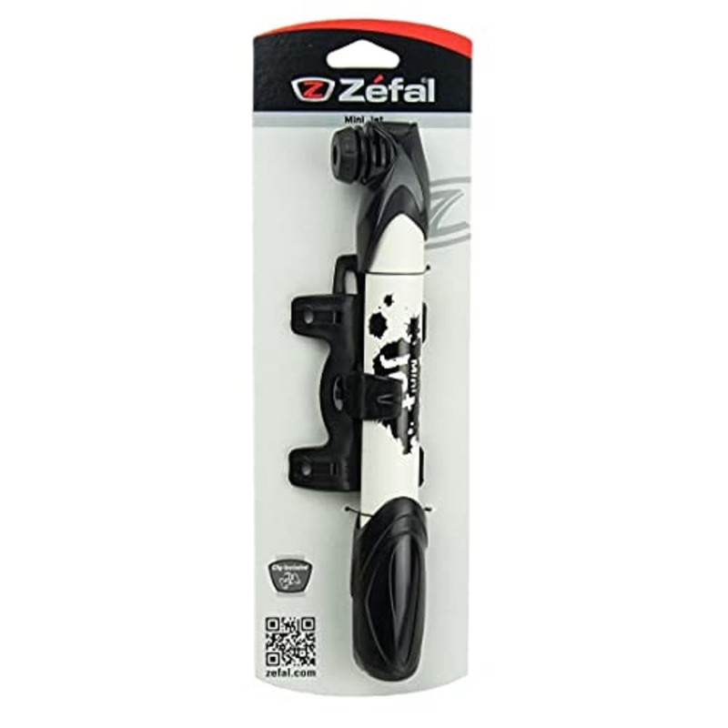 Zéfal Bomba Mini Jet Mini V.A./V.F. Plastico Blanco 8288C