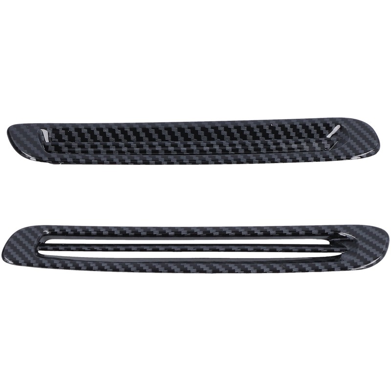 Front Upper Air Vent Trim Carbon Fiber Style Decor Replacement