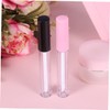 Mikinona 20pcs Fashion Lip Gloss Tubes Transparent Lip Color Containers