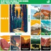 20 Pack National Park Mini Notebook Pocket Adventure Notebook Memo