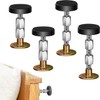 Pack of 4 Adjustable Bed Frame, Anti Shake Fixer with