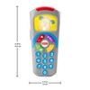Fisher-Price Laugh and Learn Remote, Light-up Screen, UK English Version,