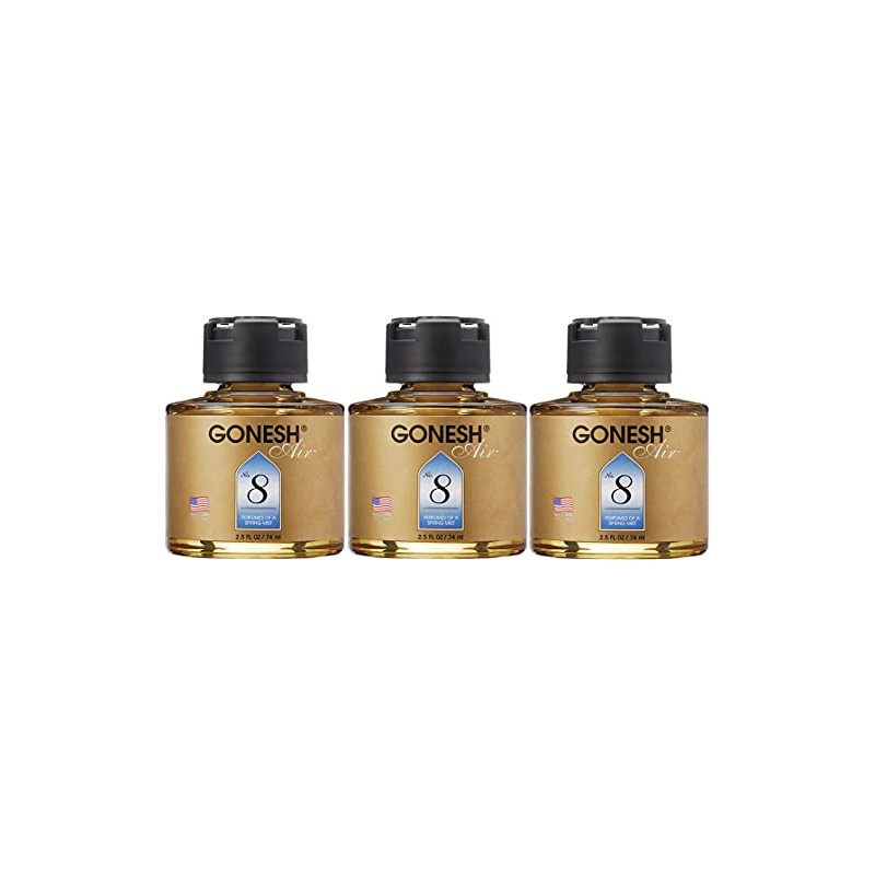 GONESH Air Freshener Liquid Air Freshener No.8 (Spring Mist) 2.5