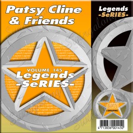 Legends Series PATSY CLINE & FRIENDS LEGENDS KARAOKE CD+G-145,Stand By Your Man,Faded Love+