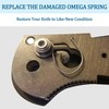 2-Packs Omega Springs Replacement for Benchmade Axis Lock Knives –