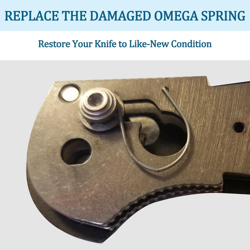2-Packs Omega Springs Replacement for Benchmade Axis Lock Knives –