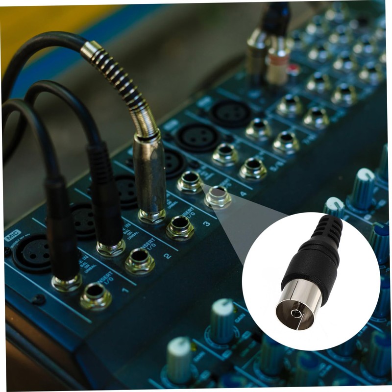 Gatuida Replacement Antenna Cable Wire Antenna 75 Ohm Plug 2m