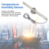 Temperature Humidity Sensor, 4‑20mA Output Temperature Humidity Transmitter Probe for