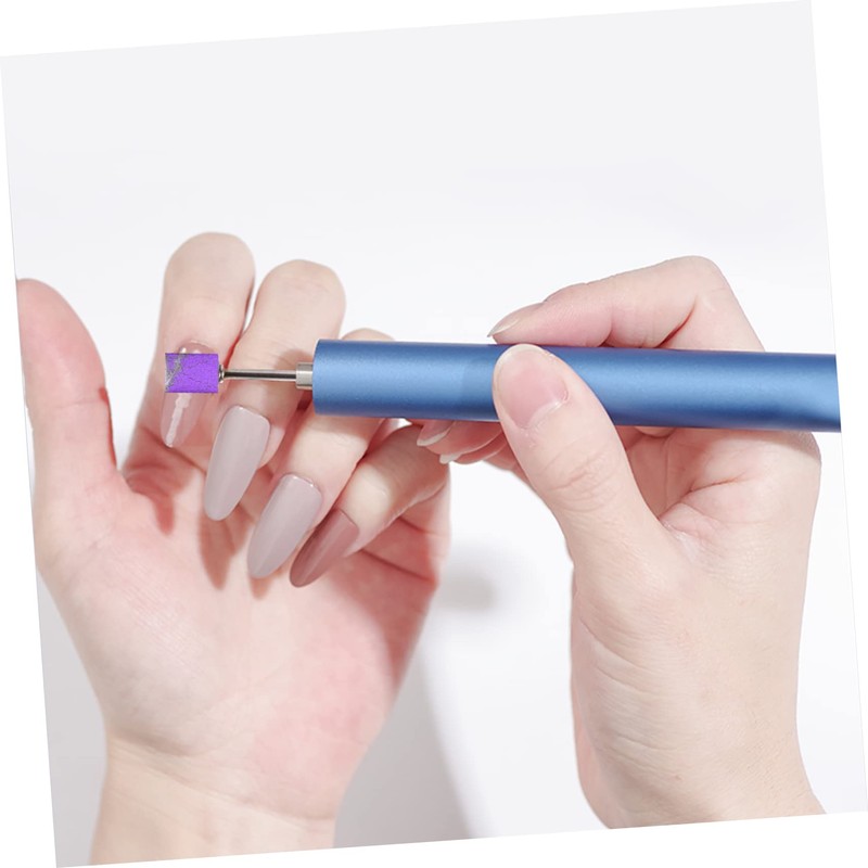 Baluue 100Pcs Nail Polishing Tool Sanding Bands for Nail Drill