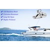 GaiRen Bimini Top Hardware, Deck Hinge with Quick Release Pin,
