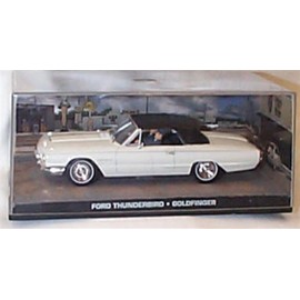 JAMES B0ND 007 G0LDFINGER F0RD thunderbird film scene car 1:43 scale diecast model