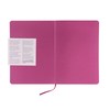 Fabriano Ispira Soft-Cover Notebook, 5.8" x 8.3", A5, Lined, Purple