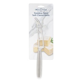 HIC Kitchen Soft Cheese Knife, Stainless Steel