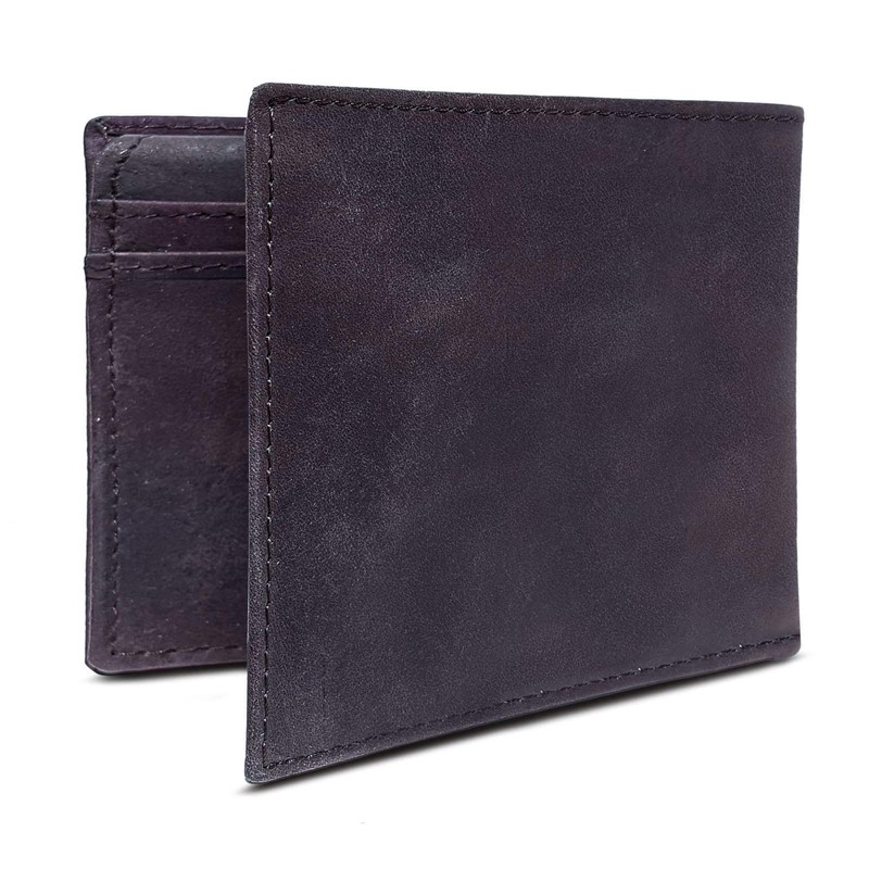 ROYALZ Leather Wallet for Men Vintage Wallet 8 Card Slots