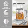 cglightwsparkle Health Pot Electric Kettle with Infuser，Smart Fruit Hot Tea