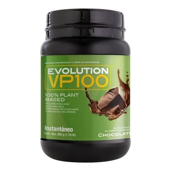 Evolution Nutrición Deportiva Proteina Vegetal Vp100 De Arroz Y Chicharo