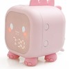 Digital Clock Intelligent Cute Fun Dragon LED Silicone Cartoon Bedside