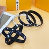 POYAMUSE 6pcs Y2K Star Silicone Bracelets Set – Emo Rubber