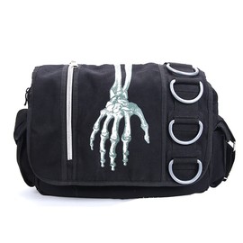 Goth Backpack Y2k Backpack EMO Backpack Goth Messenger Bag Grunge Backpack Street Hipster Backpack (BB3023)