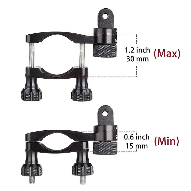 HSU Handlebar Seatpost Camera Holder 360° Rotation Gopro Handle Aluminum
