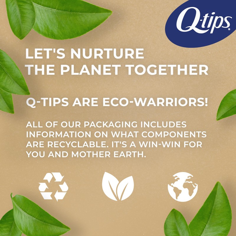 Q-tips Cotton Swabs Organic Swab Ultimate Home and Beauty Tool