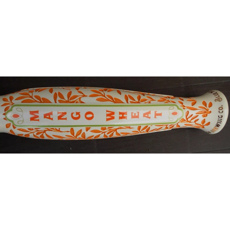 Blue Moon Mango Wheat porcelain Beer Tap Handle new in