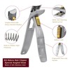 SG Nekoo Toenail Clippers for Seniors, Locking Design Angled Head