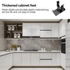 VNIDJGB 12 Pcs Plinth Clips, Heavy Duty Adjustable Kick Board