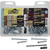 Borefast Drywall Anchors, Self Drilling Wall Anchor Kit, Steel, 50-250