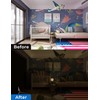 Sumobaby Blackout Curtains Portable 24"x84",No Drill Door Curtains for Door