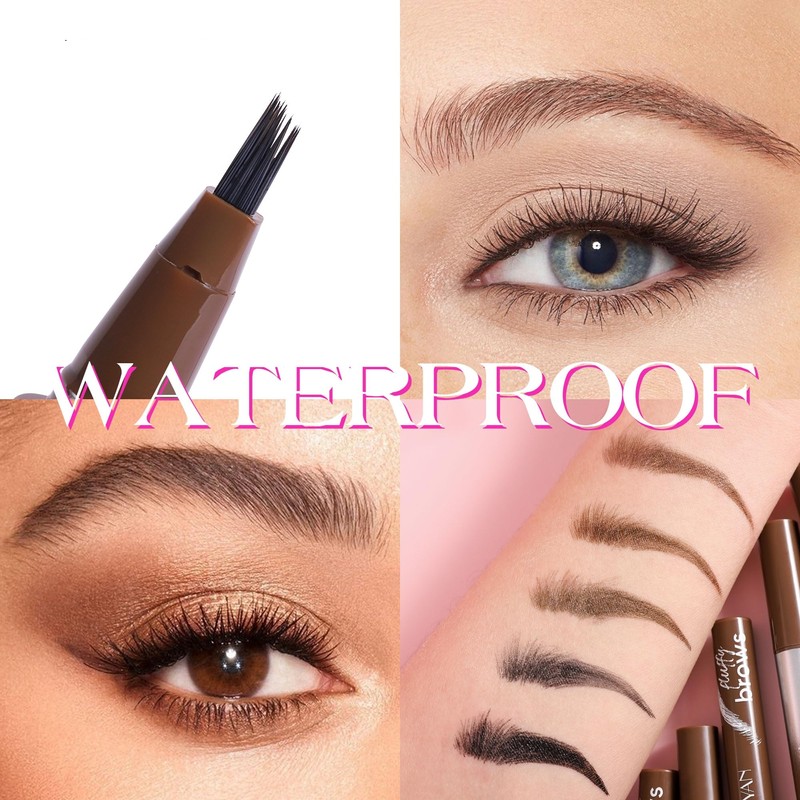 Magic Liquid Eyebrow Pen & Brow-Fection Angled Brush Eyebrow Pencil