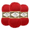 Lavita Chells Soft Acrylic Yarn Bundle - 3 Pack of