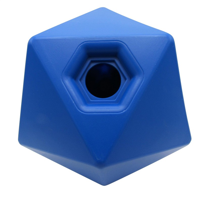 Horse Boredom Treat Snack Ball Blue (Feeder Equine Pony Stable)