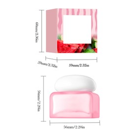 Hppsctink Watermelon Face Cream, 50 g Watermelon Essence Cream, Reduce Acne Spots, Moisturising & Brightening Cream, Cream