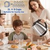 DEZIN Electric Kettle Upgraded, BPA Free 2L Stainless Steel Tea