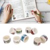 9 Rolls Japanese Paper Tape Set Hand Drawn Wide Tape