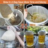 Firavggu 3pcs Filter Bags Nylon Strainer Bag 100 Micron Fine