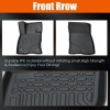 unbranded All Weather Car Floor Mats For 21-22 Ford Bronco
