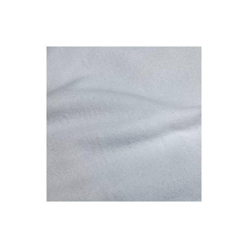 Fusion Silver Brushed Cotton Single Fitted Sheet - 90 x