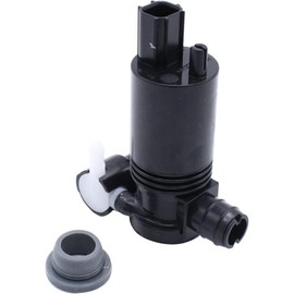 SHLPDFM Front Washer Pump with 2 Outputs Windscreen Washer Pump for Ford Fiesta MK6 2002-2015 1014003