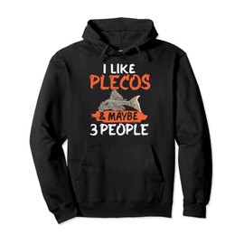 Plecostomus Pleco Fish Aquarium Food Tank Zebra Cave Pullover Hoodie