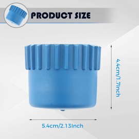 Mtsooning 4PCS Trimmer Head Bump Knob String Trimmer Parts Replacement for Husqvarna T25 124L 125L 125LDx Line Trimmer Heads 537338701