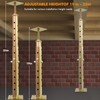 4Pack Adjustable Floor Jack,19" - 36" Telescoping Jack Post for