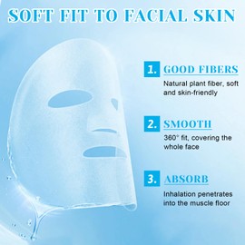 [Pack of 12]Daily Care Face Sheet Mask Pack 12 types,Nourishing face masks beauty multipack face mask set, Hydrate, Moisturize, Soothe for All Skin Type