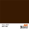 AK Interactive 3rd Gen Acrylic Hull Red 17ml