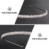 Hemoton Diadema Con Diamantes De Imitación Para Mujer Banda De